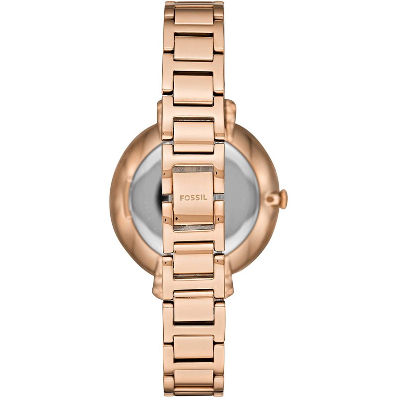 Image secondaire de Fossil Montre Jocelyn à trois aiguilles en acier inoxydable doré rose ES4452