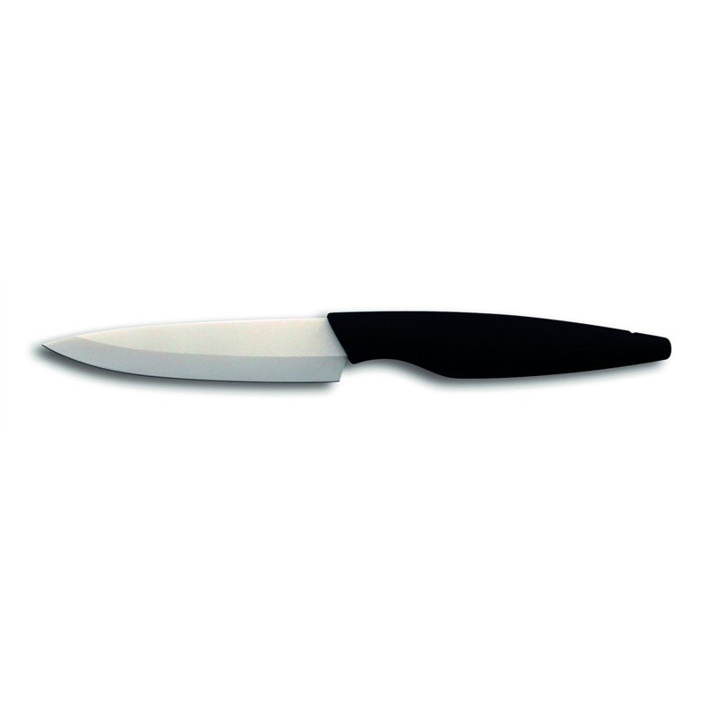 TB 444526 Couteau à steak en céramique Blanc Longueur 10 cm Multicolore