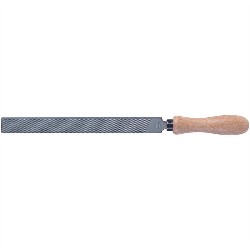 Peddinghaus 090015M201 Lime de mécanique 150mm coupe 2 plate à main, Argent/Beige