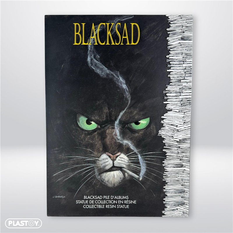 Image secondaire de Plastoy Collectoys - Figurine Blacksad Pile de Livre