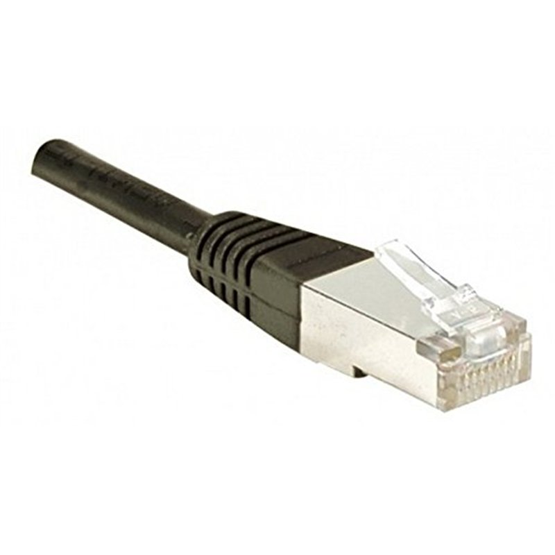 Générique Cordon RJ45 F UTP CAT 5e Noir 15 m