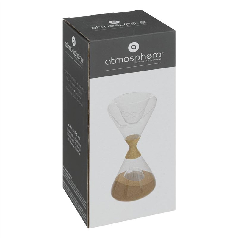 Image secondaire de Atmosphera - Sablier déco en verre H19,5cm