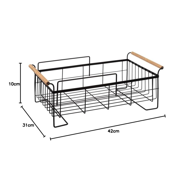 Image secondaire de 5 five simply smart Égouttoir 2 Niveaux en métal Blackwood