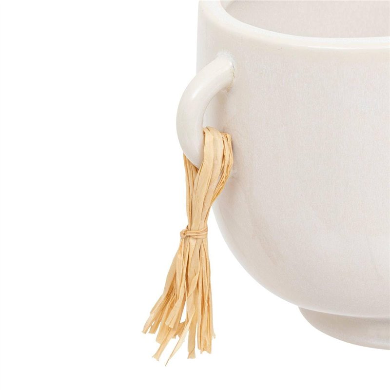 Image secondaire de Atmosphera - Jardinière soleya l30cm blanc