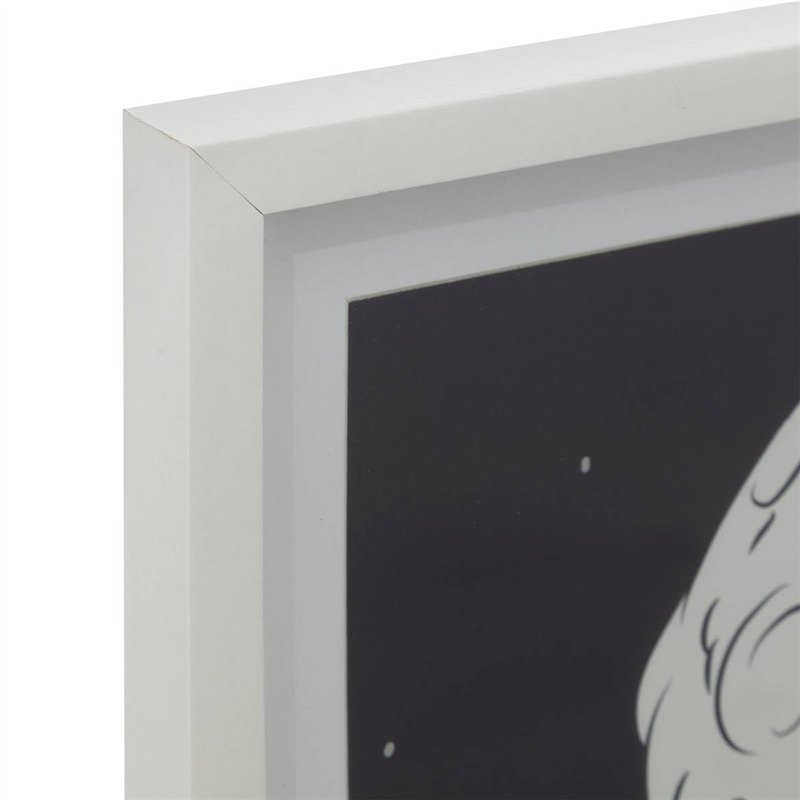 Image secondaire de Atmosphera - Tableau Enfant Espace 30x40cm Bleu foncé