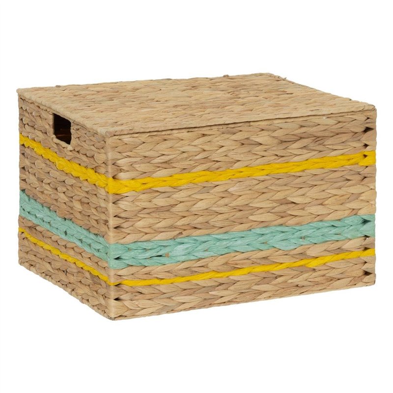 Image secondaire de Atmosphera - Lot de 2 Malles Gerda l40 46cm Beige