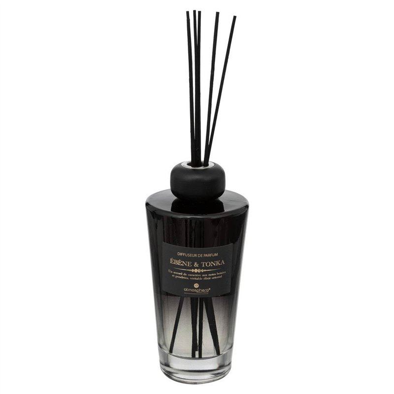 Atmosphera - Diffuseur de Parfum Alma 500ml ébène et Tonka