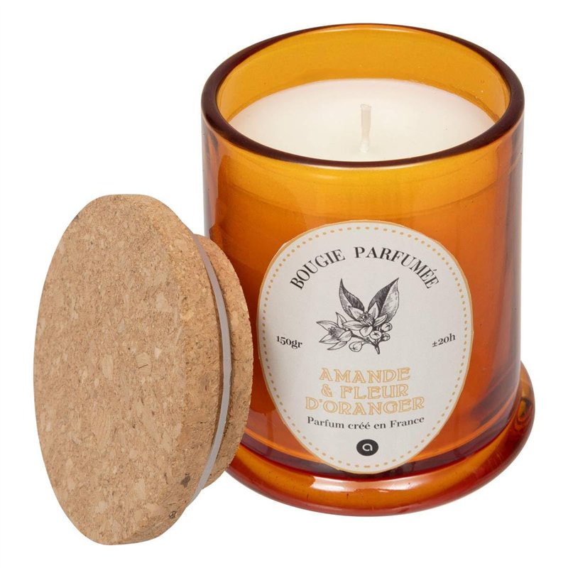 Image secondaire de Atmosphera - Bougie parfumée hapo Amende et Fleur d oranger 150g