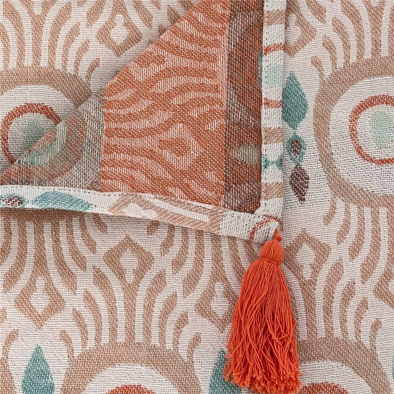 Image secondaire de Atmosphera - Jeté de lit Ikat Jacquard 130x170cm