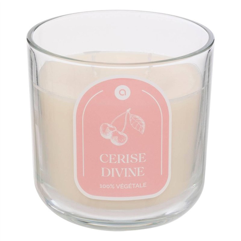 Atmosphera - Bougie parfumée floa cerise 350g