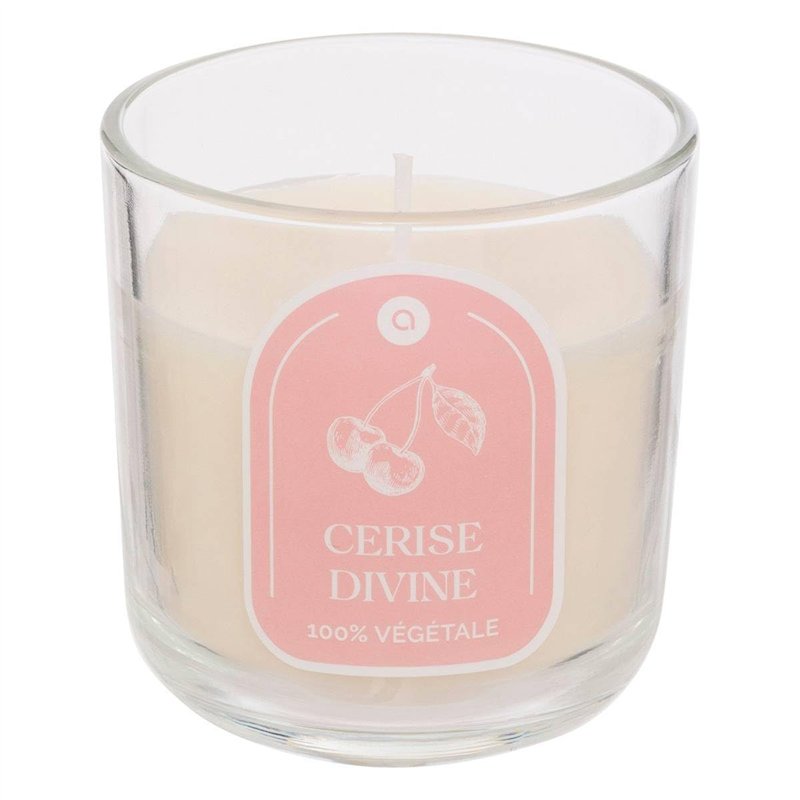 Atmosphera - Bougie parfumée floa cerise 115g