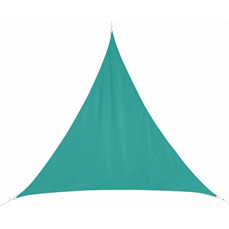 HESPERIDE - Voile d'ombrage Triangulaire Curacao Émeraude