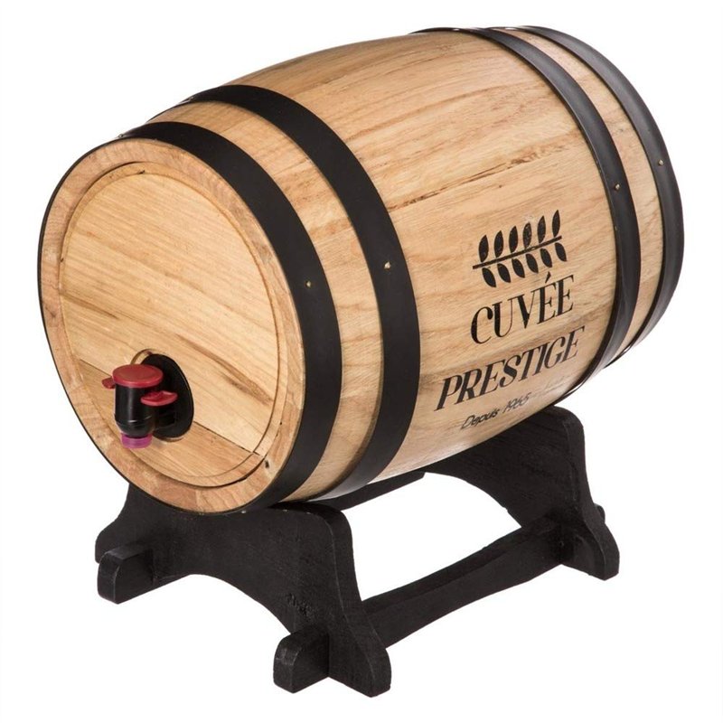 Tonneau à vin - Distributeur de vin - Capacité 5.5 Litres