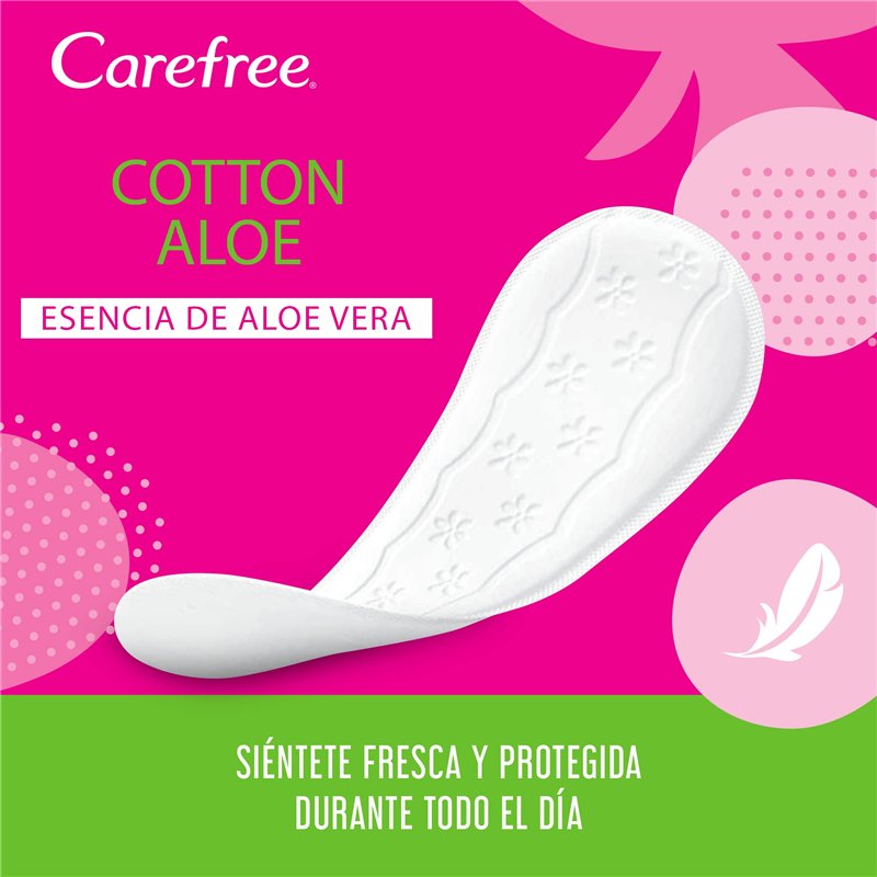 Image secondaire de Protège-slip Carefree Carefree Normal Aloe