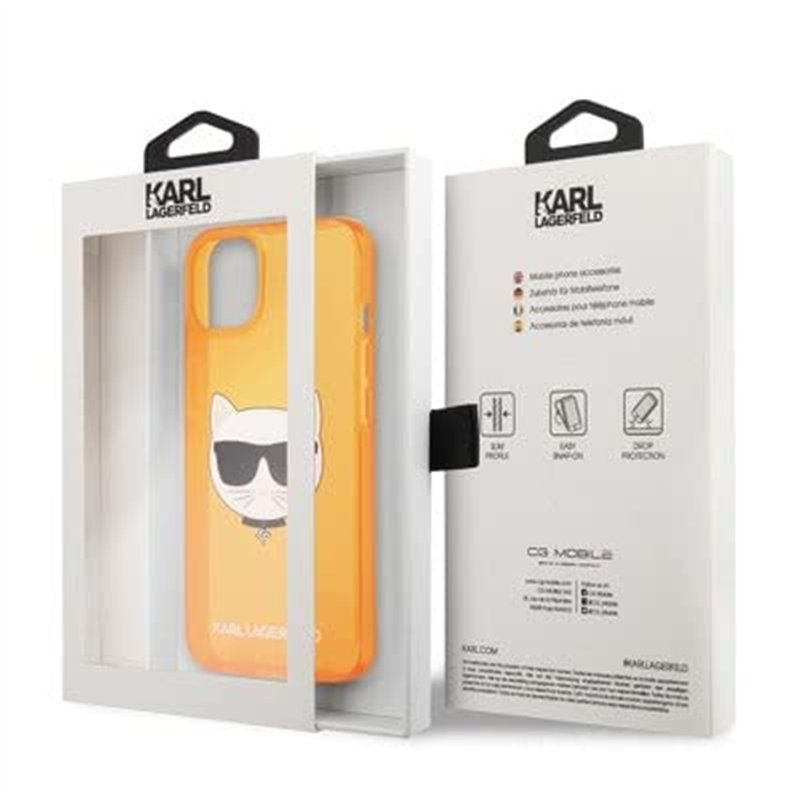 Karl Lagerfeld KLHCP13SCHTRO Coque de Protection pour iPhone 13 Mini 5,4