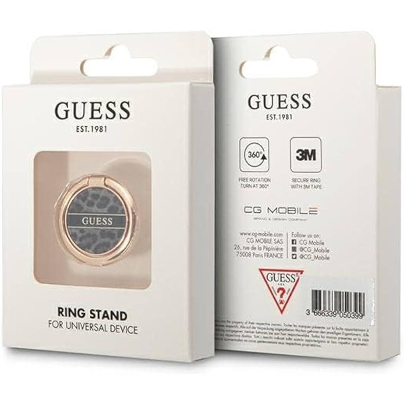 Image secondaire de Guess GURSHCLEOK Support de Bague avec Fonction léopard Noir
