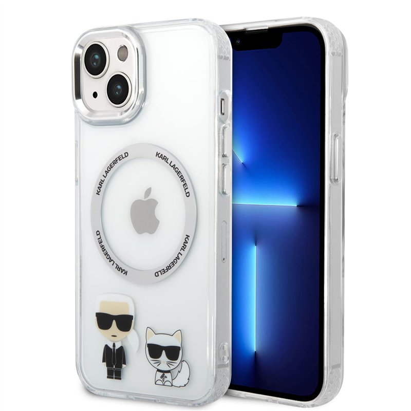 Karl Lagerfeld KLHMP14MHKCT Coque Rigide pour iPhone 14 Plus 6,7