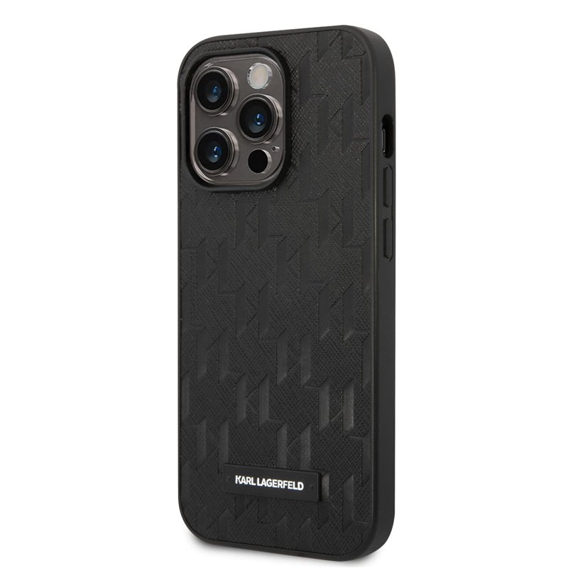 Image secondaire de Karl Lagerfeld KLHCP14LSAKLHPK Coque Rigide pour iPhone 14 Pro 6,1