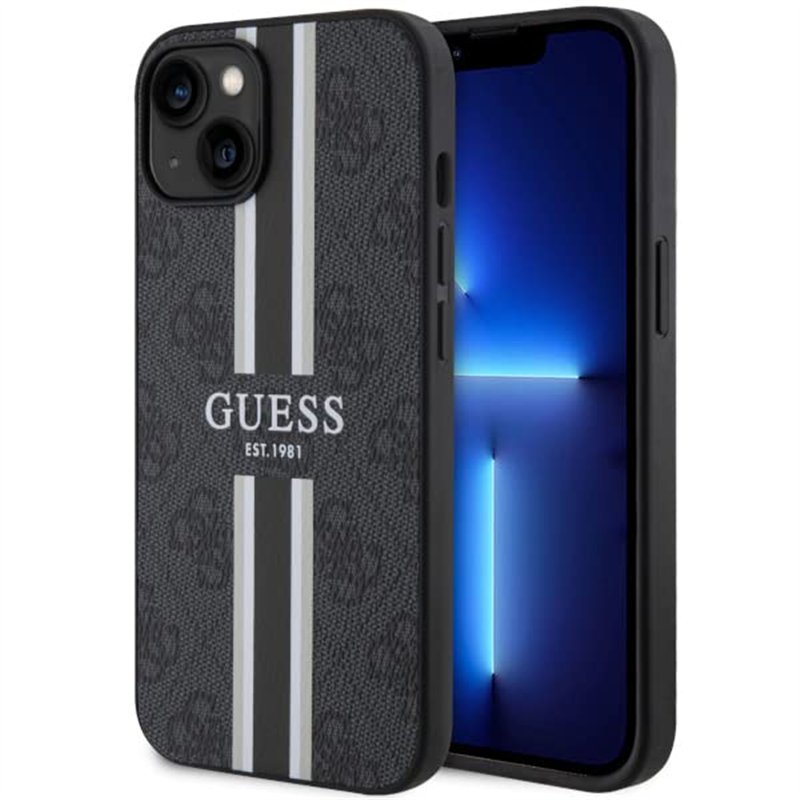 Guess GUHMP14MP4RPSK Coque Rigide pour iPhone 14 Plus 6,7