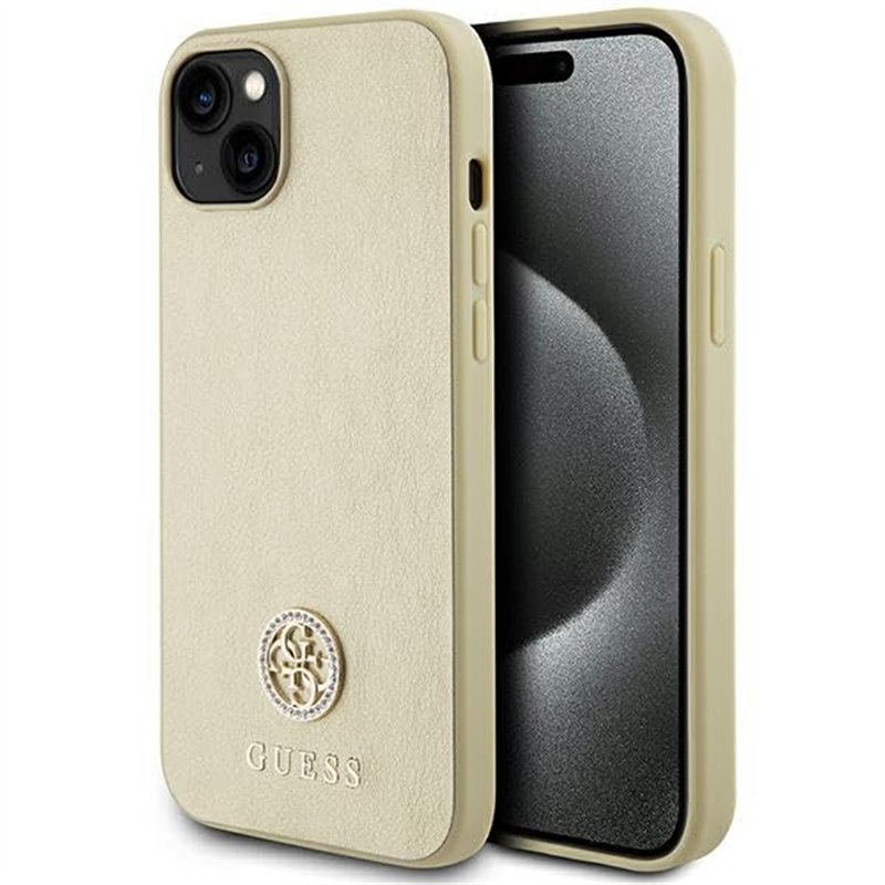 Guess GUHCP15SPS4DGPD Coque pour iPhone 15 6,1