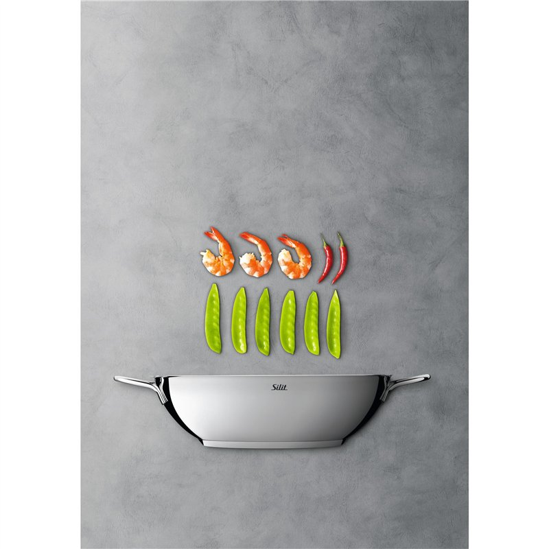 Image secondaire de Silit Wok, argent, 32 cm