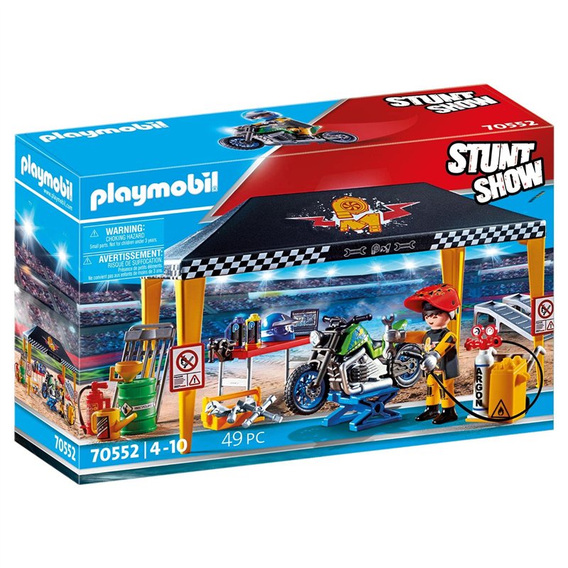 Playmobil 70552 Stuntshow Werkplek Tent