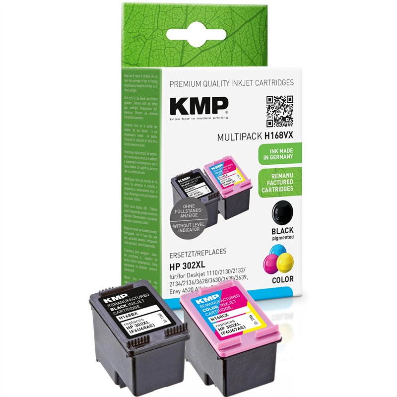 Image secondaire de KMP H168V Cartouche d'encre Noir, Cyan, Magenta, Jaune
