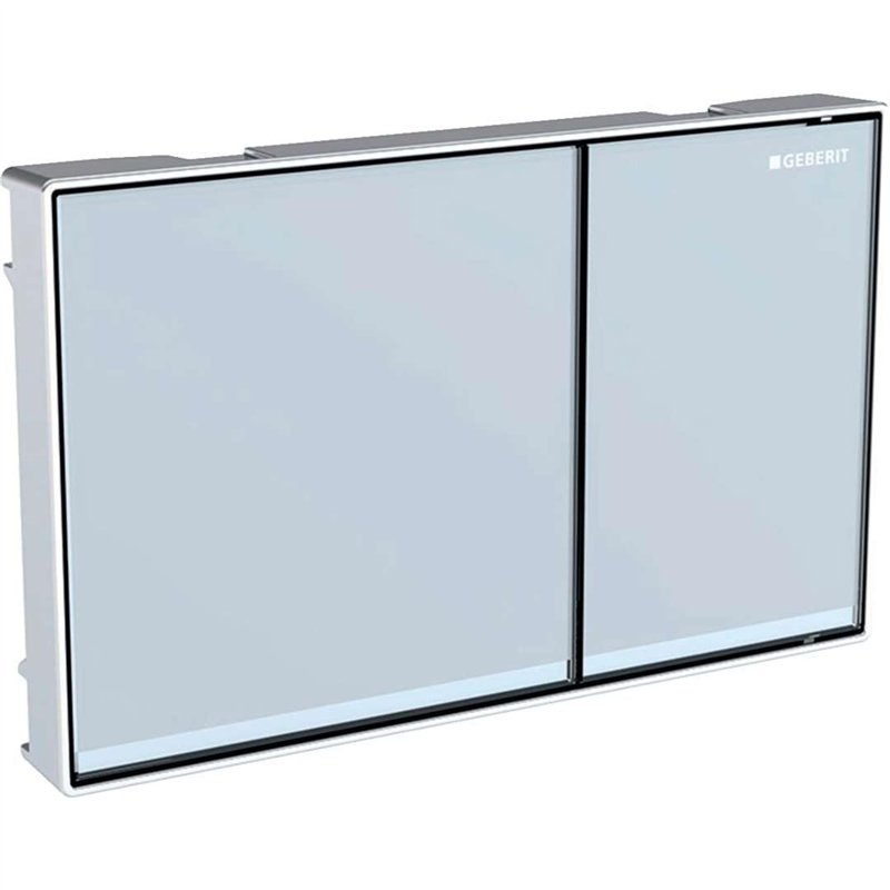 Image secondaire de Geberit Sigma 115.640 Si 1 plaque de déclenchement en verre Blanc 60