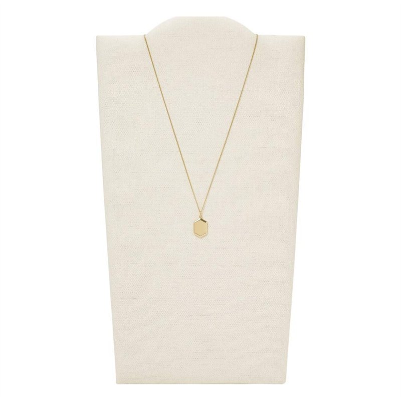 Image secondaire de Fossil Collier JF03363710, Or, Taille Unique Femme