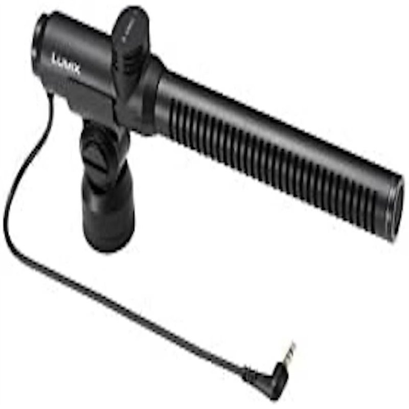 Panasonic Lumix DMW-MS2E Microphone stéréo pour Lumix S1R, S1H, S1, GH5, GH5S, GH4, GH4R, G9, G90, G80, G7, FZ2000, FZ1000 II, F