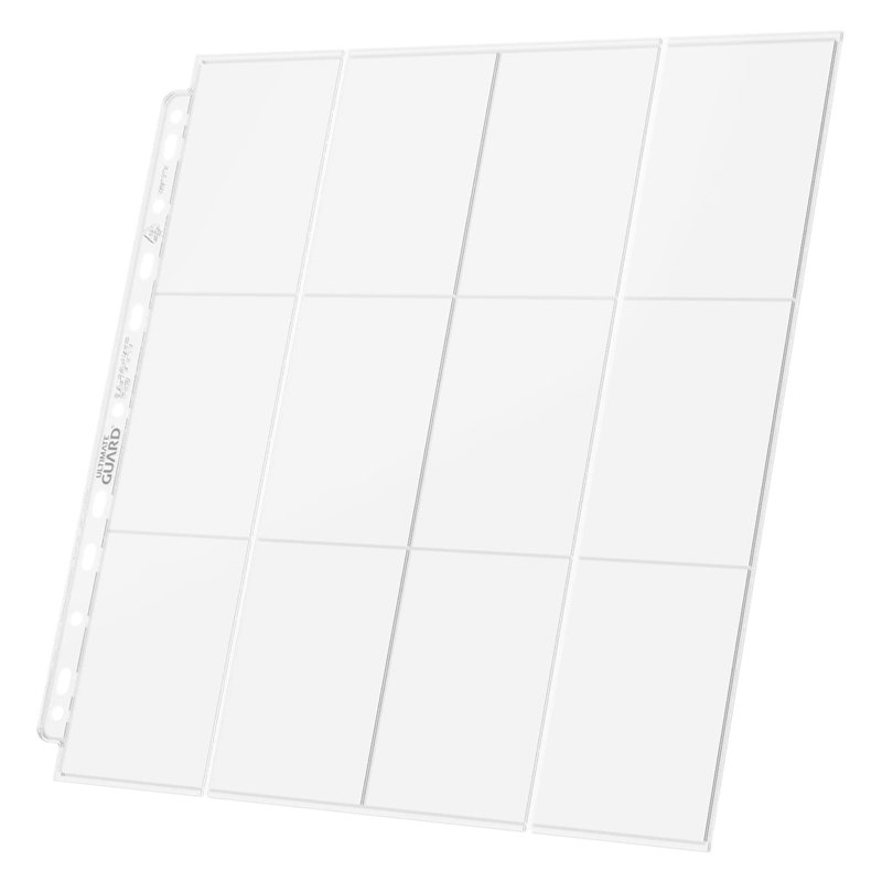 Image secondaire de Ultimate Guard UGD011321 QuadRow Pages 24 poches latérales transparentes (10) pages de classeur double face pour cartes à collectionner