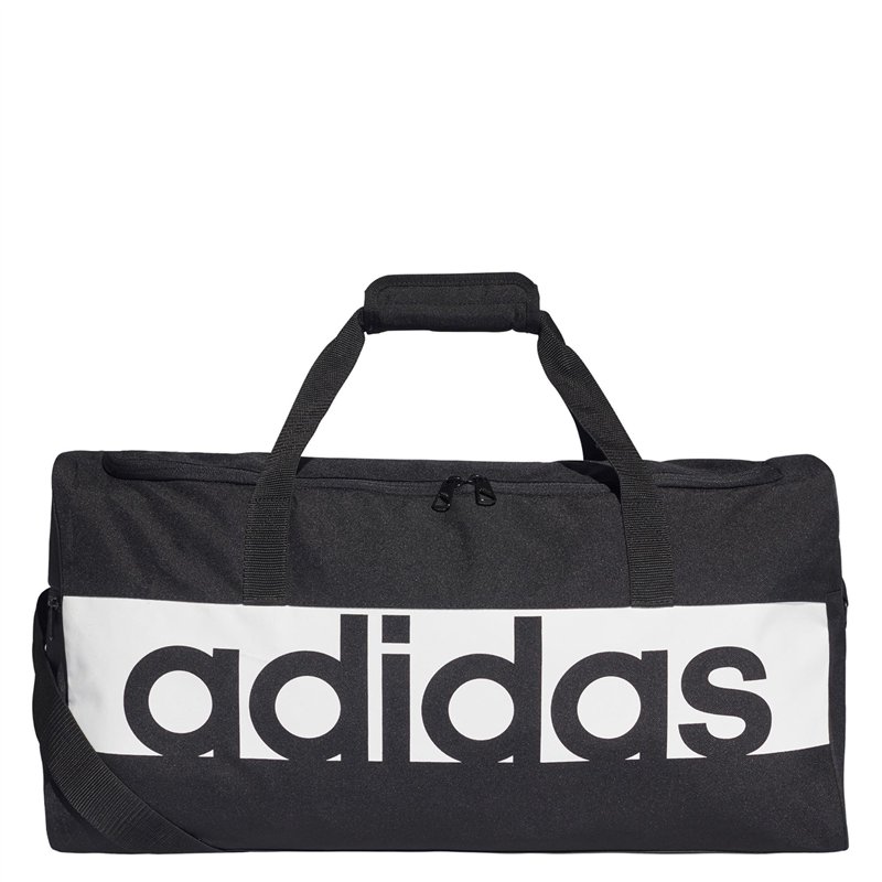 Adidas Lin per TB M Sac en Toile Format Moyen Mixte Adulte, Noir (Negro/Blanco/Blanco), 25 Centimeters