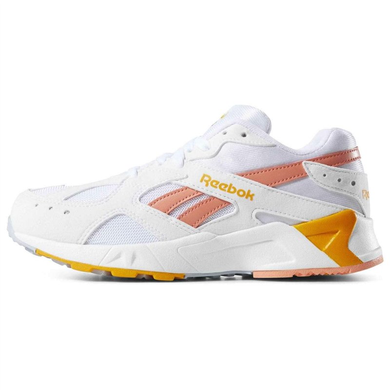 Image secondaire de Reebok Mixte Sportswear Classic Aztrek Chaussures de Sport pour Homme Blanc Piste d'athlétisme, 41 EU