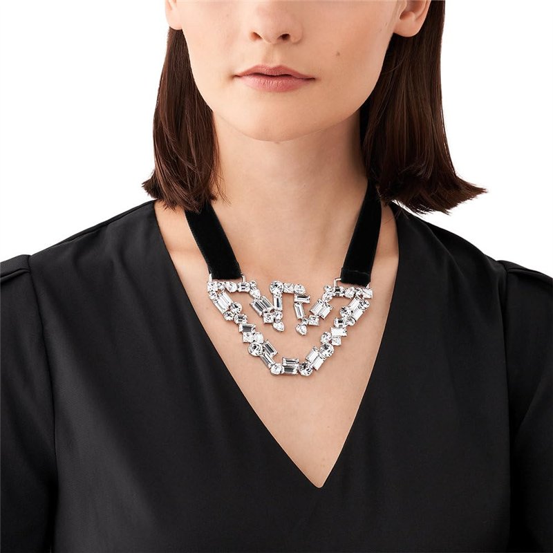 Image secondaire de Emporio Armani Collier pour femme en métal argenté, EGS3049040