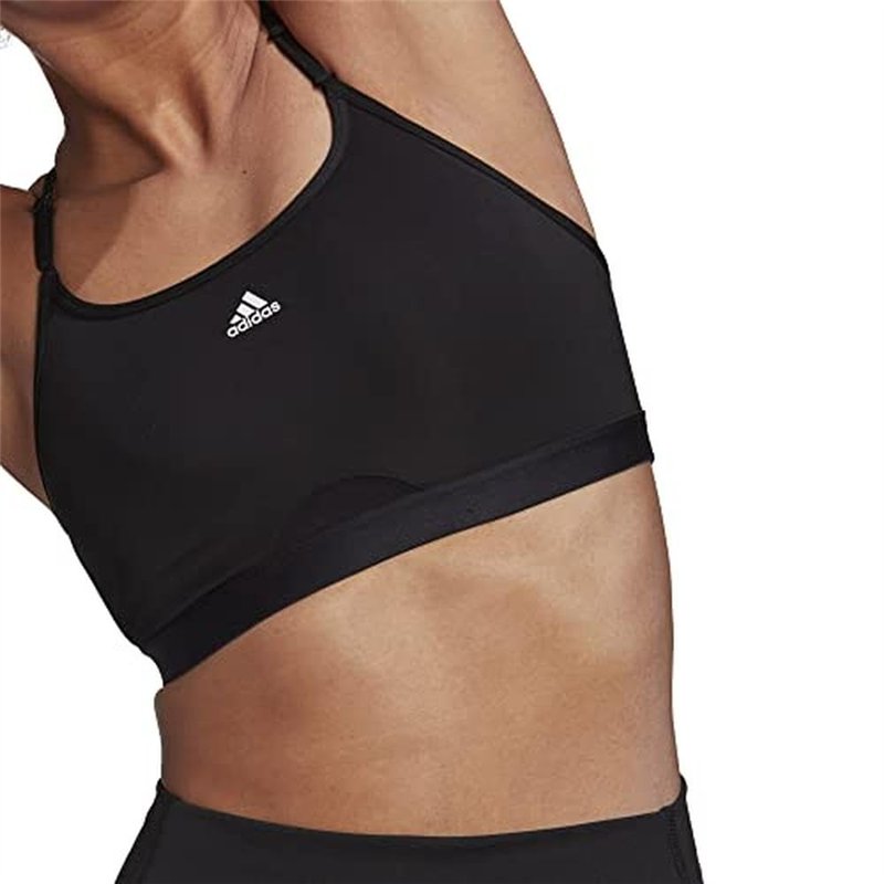 Image secondaire de adidas Aeroreact Training Light-Support Sports Bra Female Adult, Black, XSAC