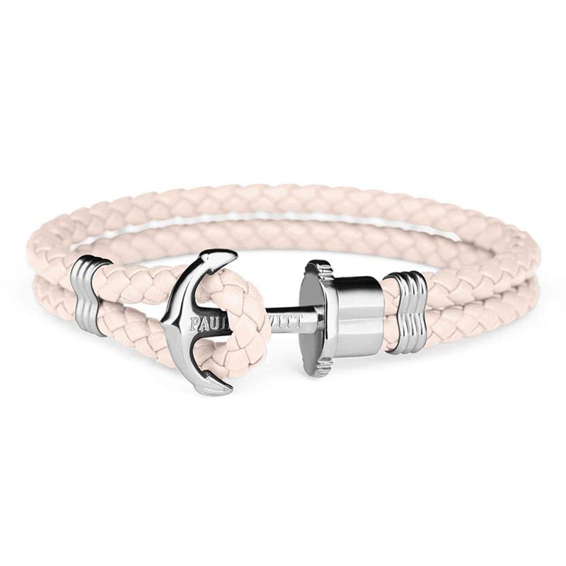PAUL HEWITT Bracelet Unisexe Argenté Cuir