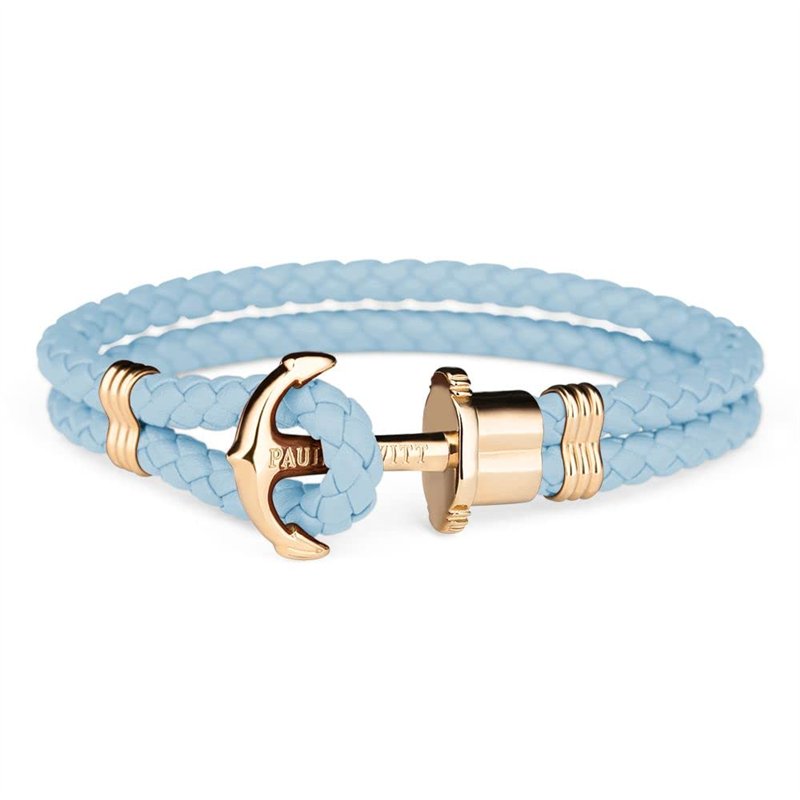 PAUL HEWITT Pulsera PH-PH-L-G-NI Cuero unisexe, taille unique, Cuir, No Gemstone