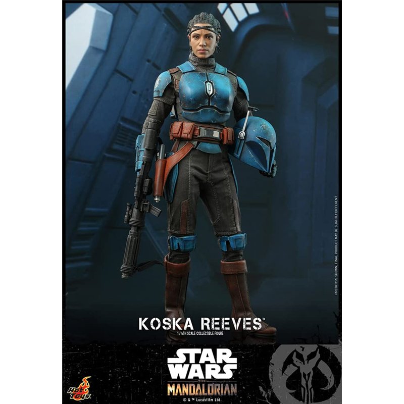Image secondaire de Hot Toys Koska Reeves 1:6 Clan Kryze The Mandalorian, Bleu