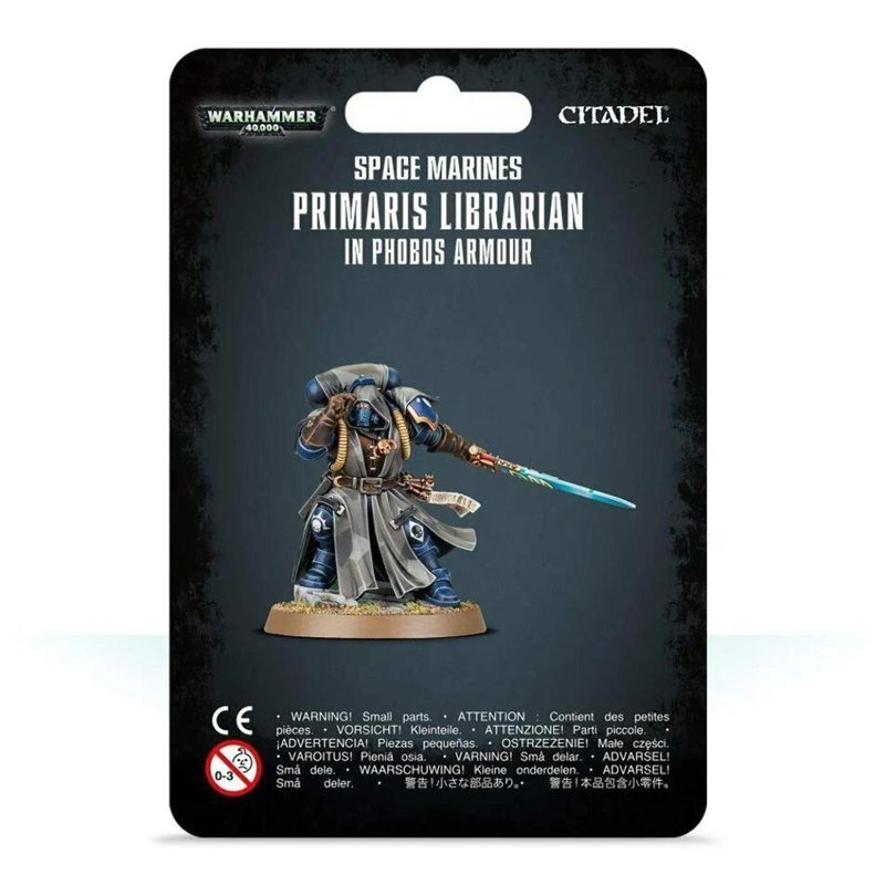 Games Workshop Primaris Librarian in Phobos Armour