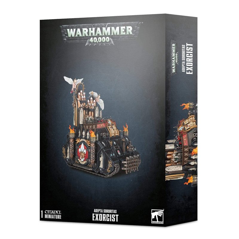 Games Workshop Warhammer 40k - Adepta Sororitas Exorcist, Noir