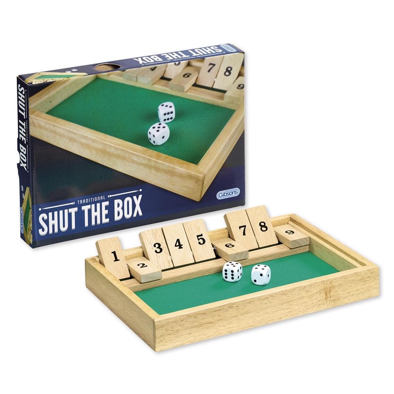 Traditional Shut The Box - Jeux de Société (Import Grande Bretagne)