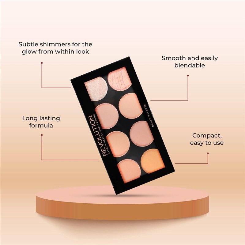 Image secondaire de Makeup Revolution - Palette Ultra Blush et Contour - Hot Spice