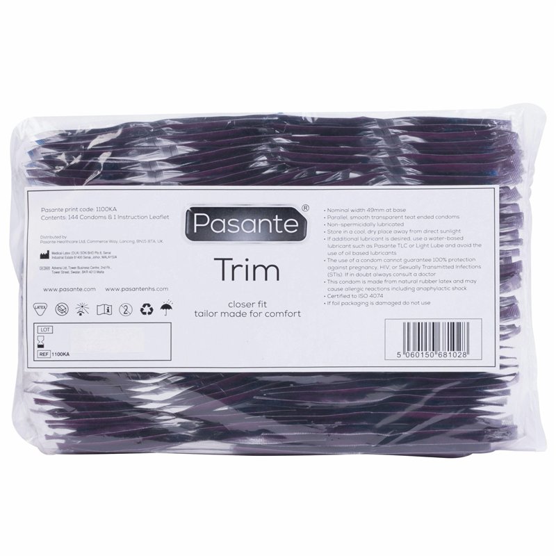 Image secondaire de Pasante Trim Condoms Pack de 144