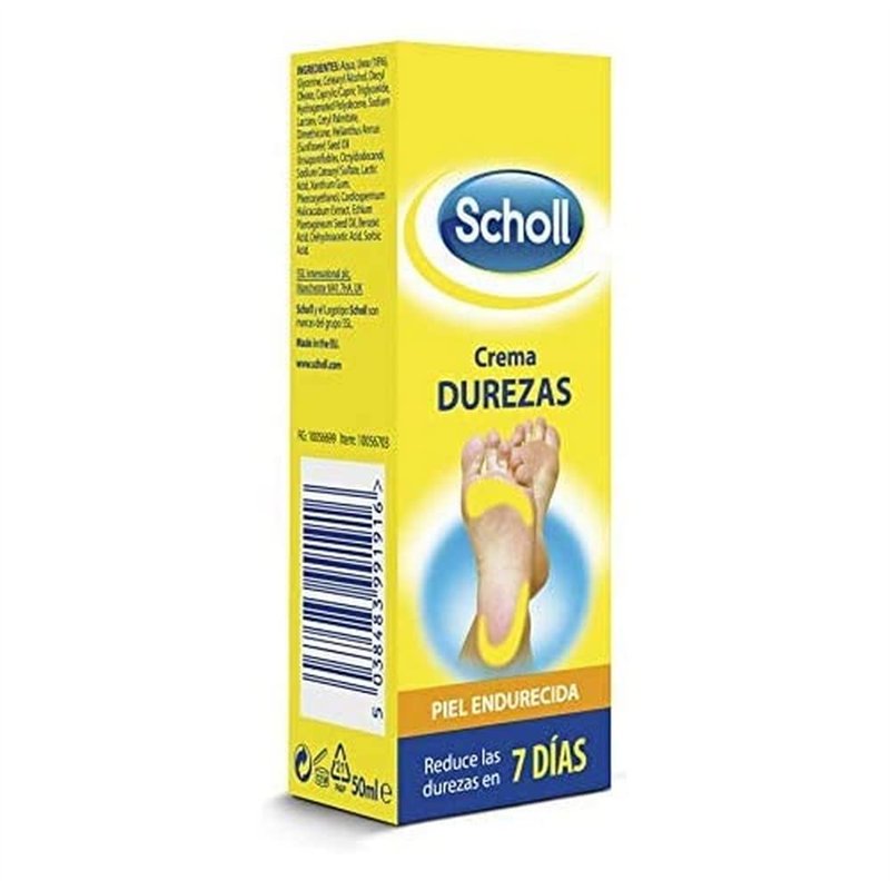 Doctor Scholl Durezas Crème Traitement du Corps- 60 ml