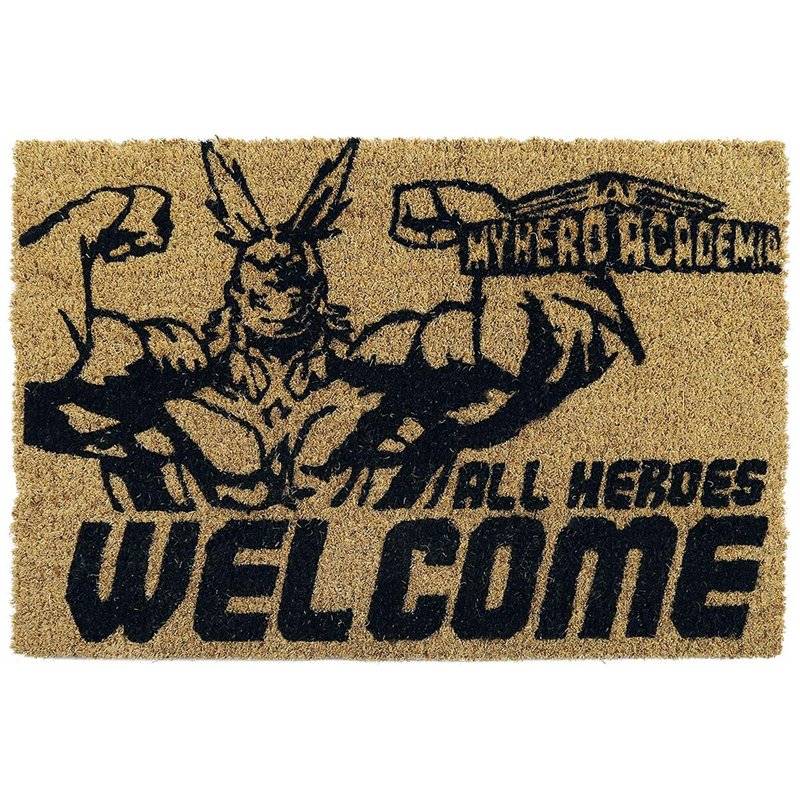 Pyramid My Hero Academia All Heros are Welcome Paillasson Multicolore RXZER23