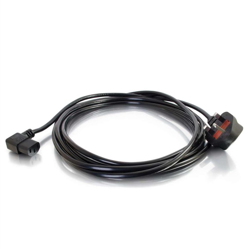 Image secondaire de Cables To Go Câble d'alimentation universel 90° 5m