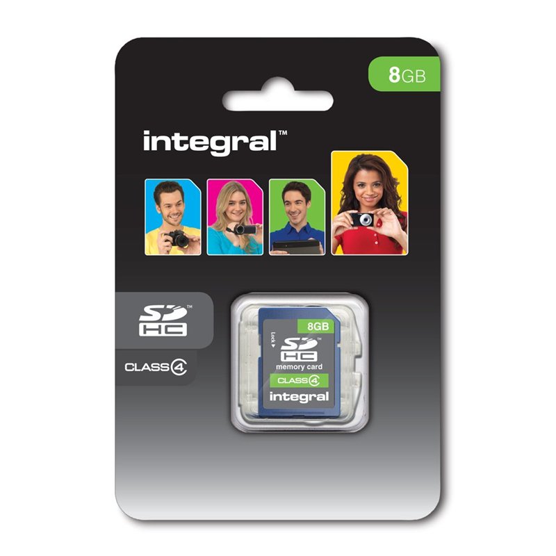 Image secondaire de Integral Carte mémoire flash SDHC Class 4 8 Go