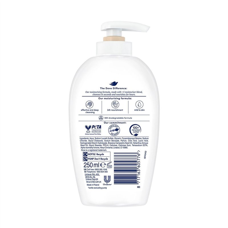 Image secondaire de Dove Fine Silk Crème Lavage liquide des Mains 250 ml