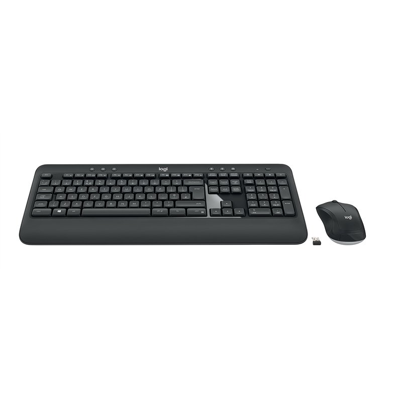 Logitech MK540 Advanced Clavier RF sans Fil QWERTZ Tchèque, Slovaque Noir, Blanc