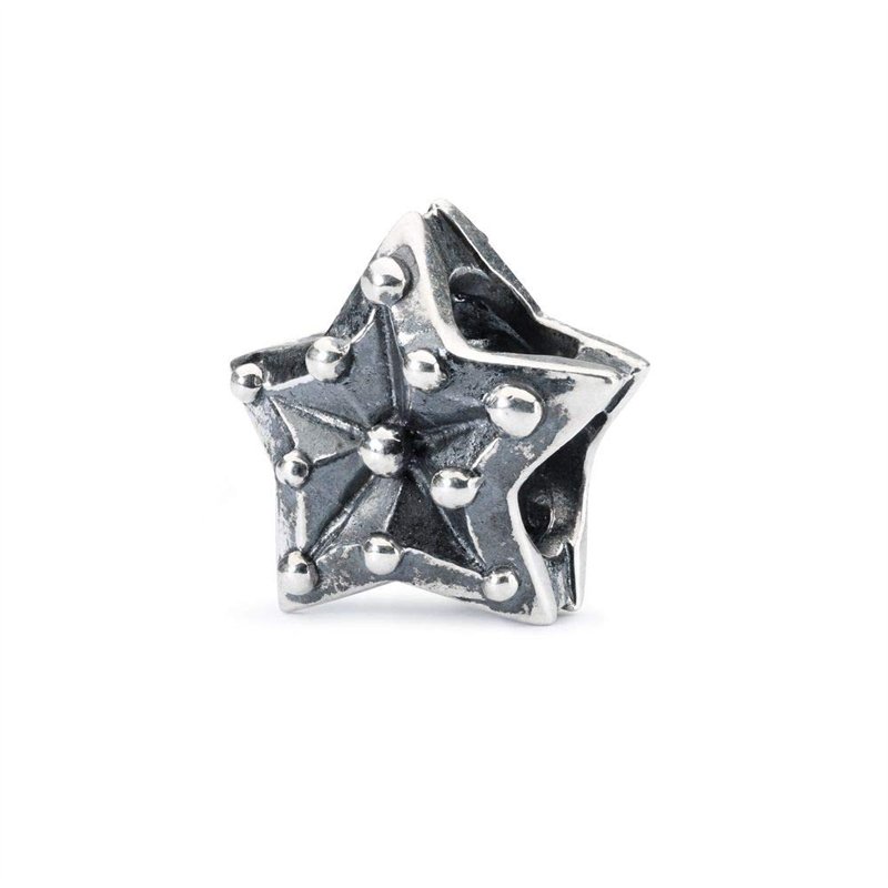 Image secondaire de Trollbeads Perle en Argent 925 étoile de Focus, Argent Sterling, Perle